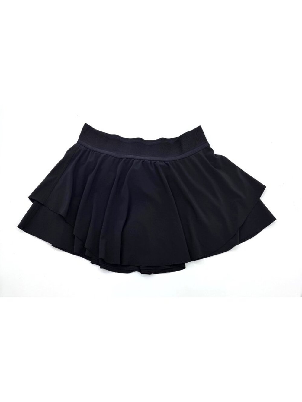 Lululemon Black Court Rival High Rise Athletic Skort With Built-In Shorts Size 8